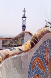 Veel architectuur van Gaudi staat in het Catalaanse Barcelona