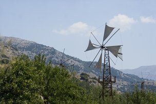 Windmolen op de Kretenzer Lassithivlakte