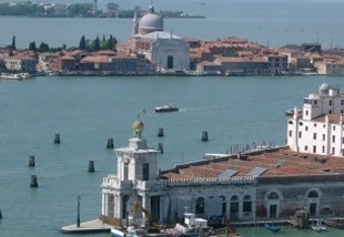 Het veel rustiger Giudecca in de Venetiaanse lagune